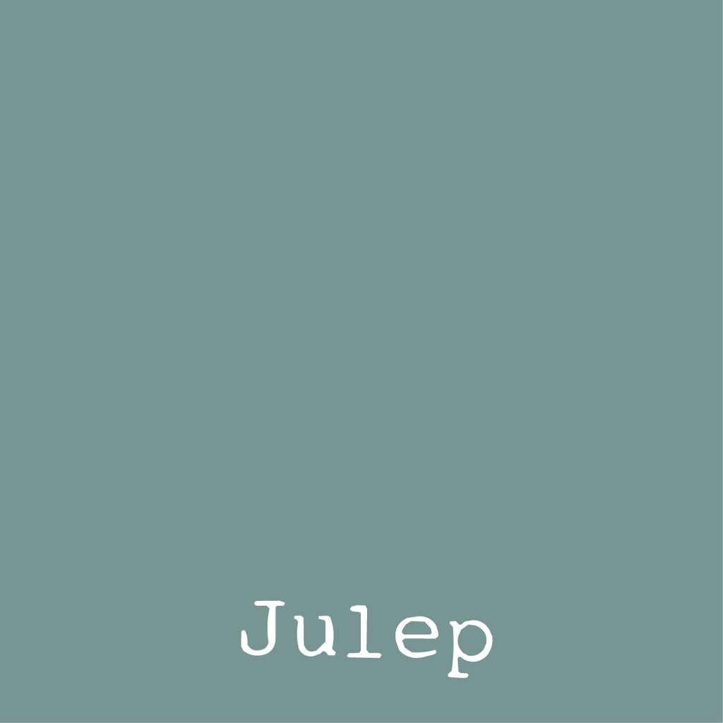 Julep colored fabric Jersey green blue